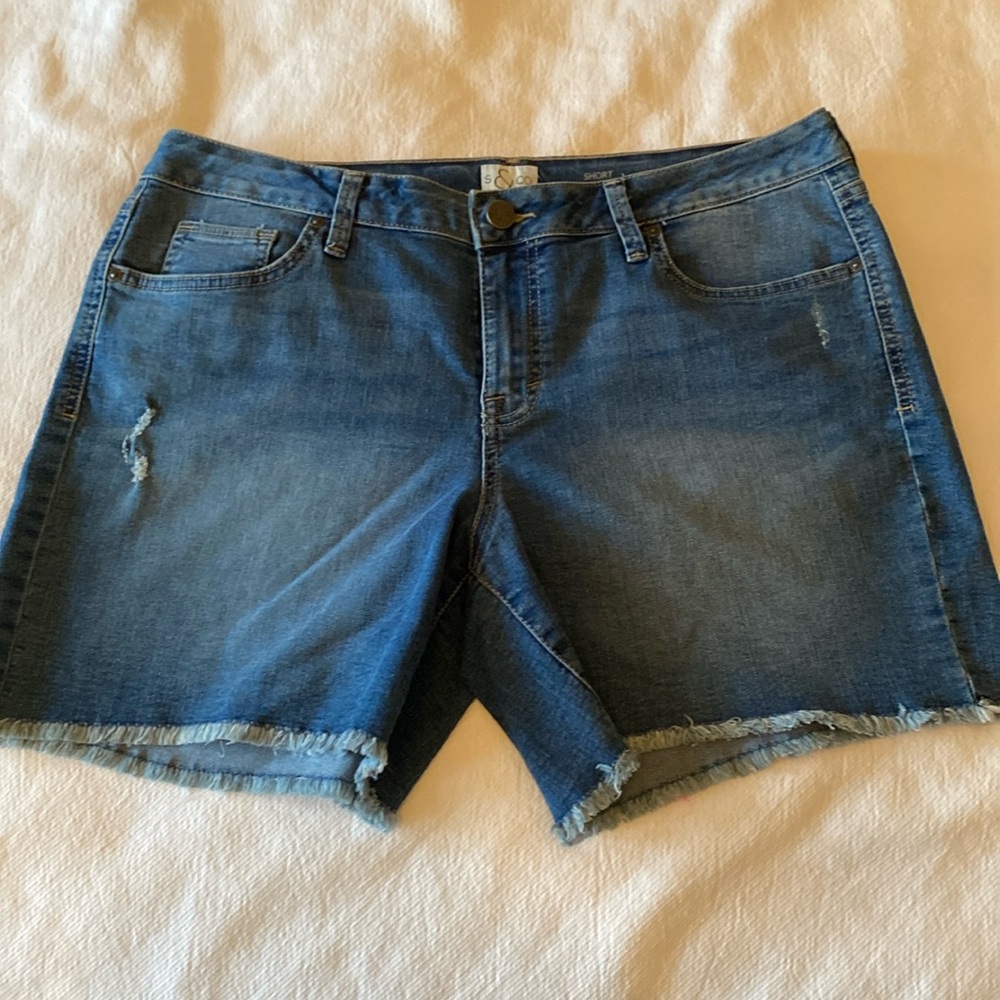 S & CO denim shorts